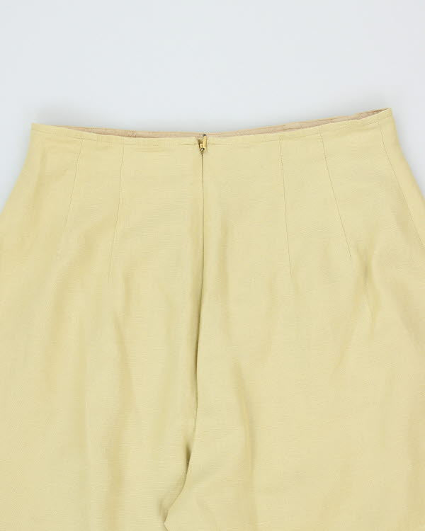 Vintage 90s Donna Morgan Linen Blend Trousers - W26 L28