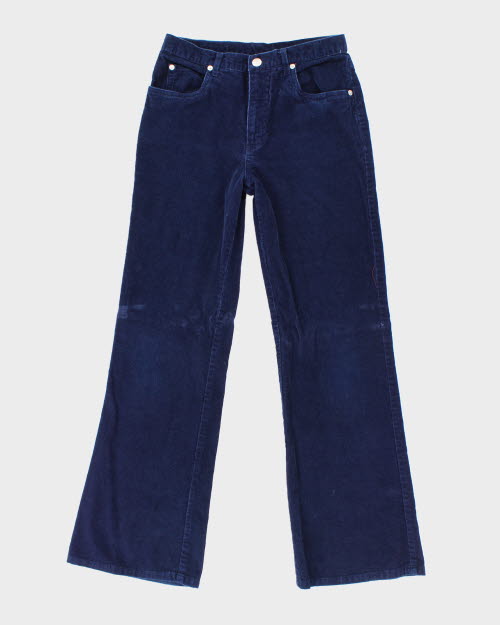 Vintage 90s Eko Navy Cord Flares - W26 L29