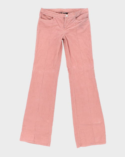 Y2k 00s Bebe Pink Cord Trousers - W30 L32