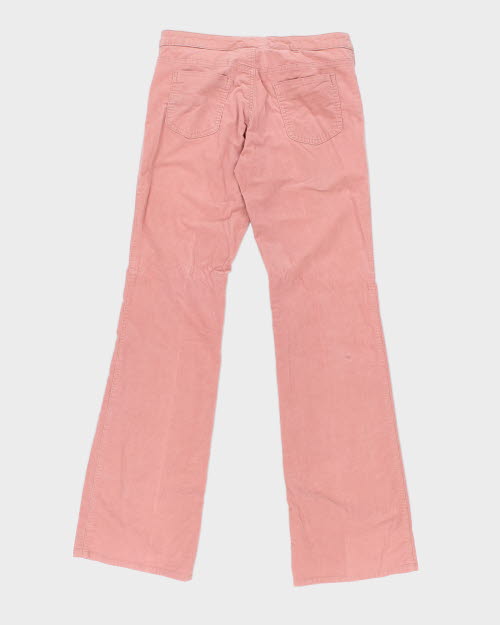 Y2k 00s Bebe Pink Cord Trousers - W30 L32