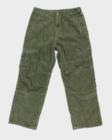 Y2k 00s HO2001 Cord Cargo Trousers - W34 L30