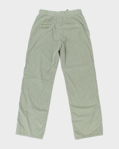 Y2k 00s Cherokee Embroidered Cord Trousers - W28 L31