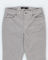 Ralph Lauren Grey Cord Trousers - W31 L32