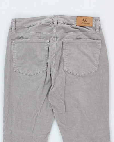 Ralph Lauren Grey Cord Trousers - W31 L32