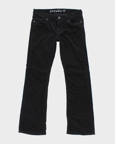 Y2k 00s Mavi Black Cord Tousers - W31 L32