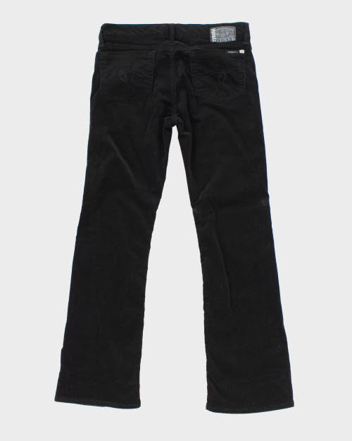 Y2k 00s Mavi Black Cord Tousers - W31 L32