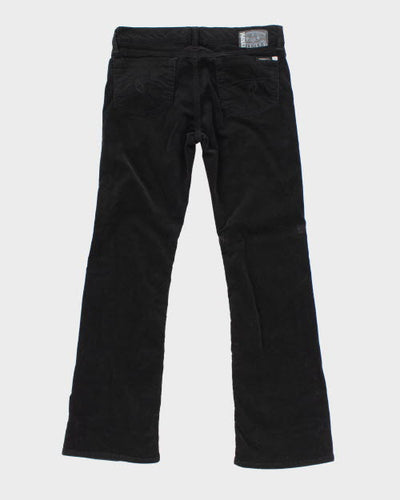 Y2k 00s Mavi Black Cord Tousers - W31 L32