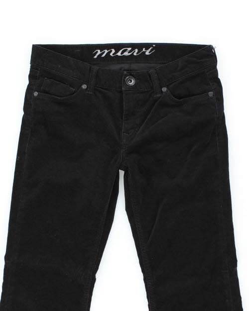 Y2k 00s Mavi Black Cord Tousers - W31 L32