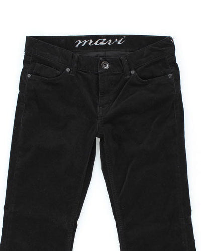 Y2k 00s Mavi Black Cord Tousers - W31 L32