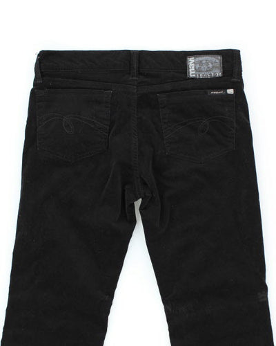 Y2k 00s Mavi Black Cord Tousers - W31 L32