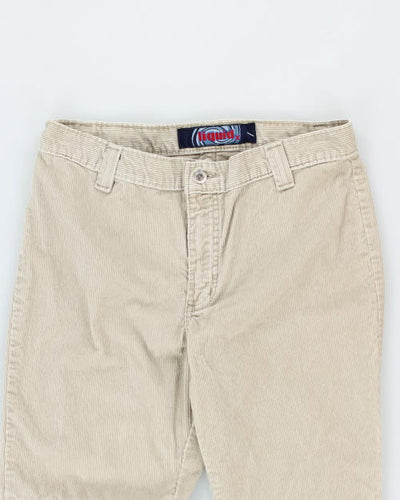 Y2k 00s Liquid Cord Flare Trousers - W32 L32