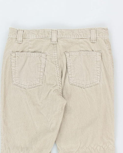 Y2k 00s Liquid Cord Flare Trousers - W32 L32