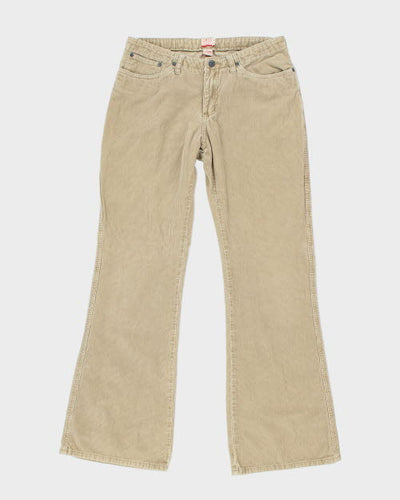Y2k 00s Tilt Cord Trousers - W30 L33