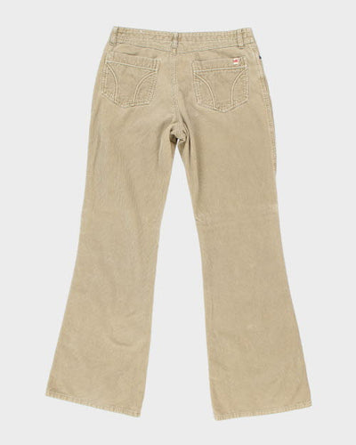 Y2k 00s Tilt Cord Trousers - W30 L33