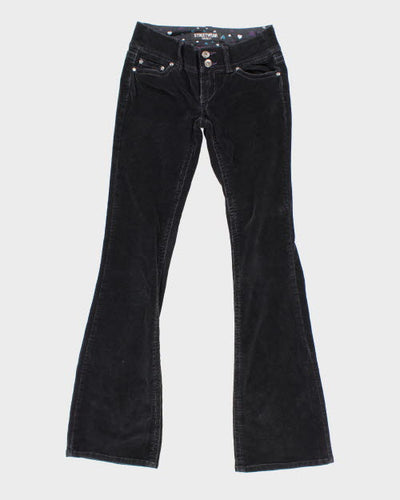 Y2k 00s Streetwear Society Cord Trousers - W28 L32