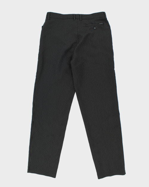 Guess Pin Stripe Trousers - W34 L33
