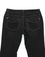 Black Corduroy Trousers - W29 L30