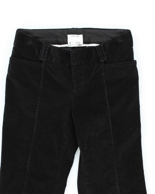 Banana Republic Black Corduroy Trousers - W28 L32