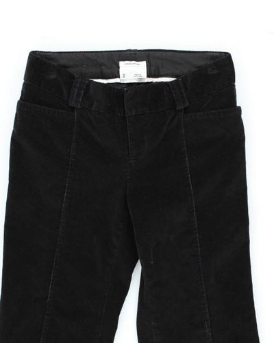 Banana Republic Black Corduroy Trousers - W28 L32