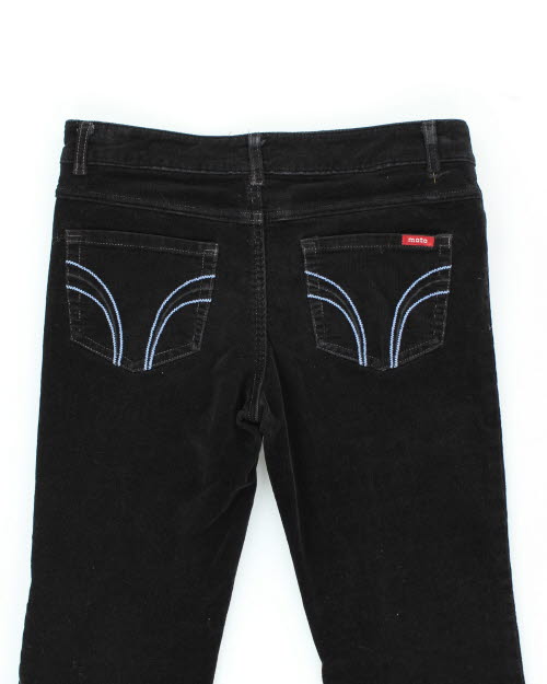 Y2k 00s Moto Corduroy Trousers - W32 L30