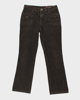 Brown Corduroy Trousers - W30 L29