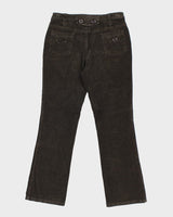 Brown Corduroy Trousers - W30 L29