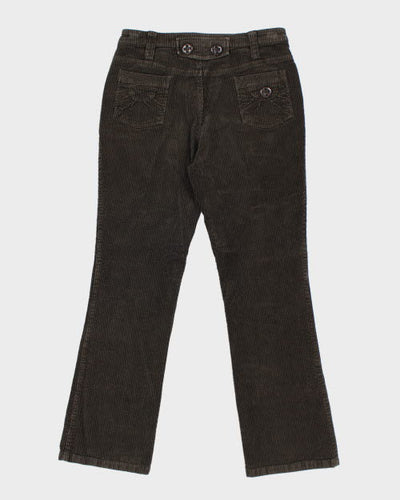 Brown Corduroy Trousers - W30 L29