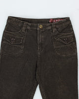 Brown Corduroy Trousers - W30 L29