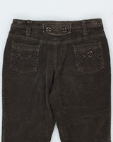 Brown Corduroy Trousers - W30 L29