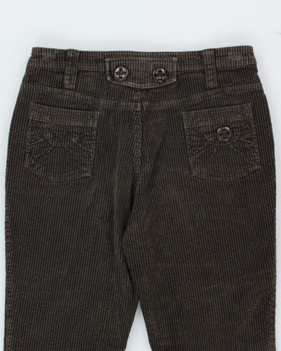 Brown Corduroy Trousers - W30 L29