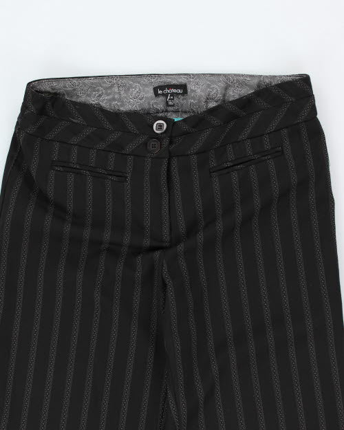 Y2k 00s Le Chateau Pin Stripe Trousers - W32 L32