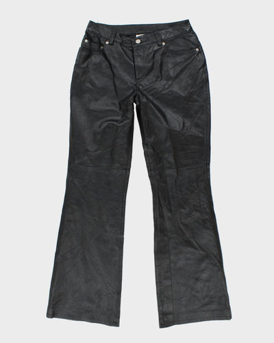 Vintage Jeanology Leather Trousers - W28 L32