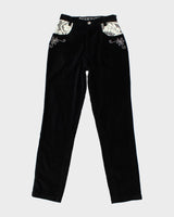 Vintage 90s Zana-Di Velvet Trousers - W26 L30