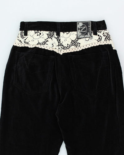 Vintage 90s Zana-Di Velvet Trousers - W26 L30