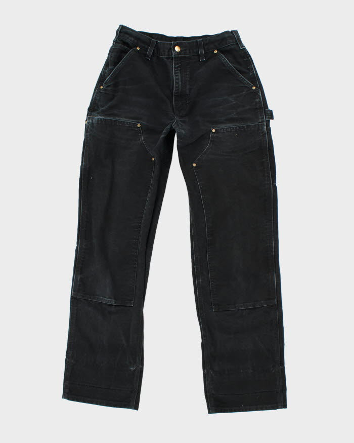 Carhartt Black Double Knee Carpenter Trousers - W30 L32