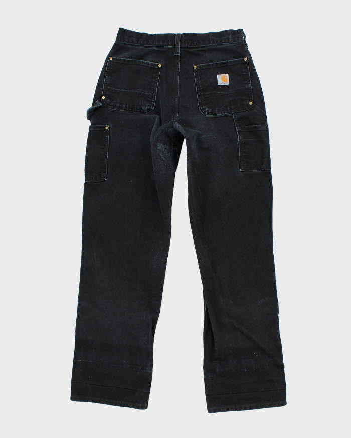 Carhartt Black Double Knee Carpenter Trousers - W30 L32