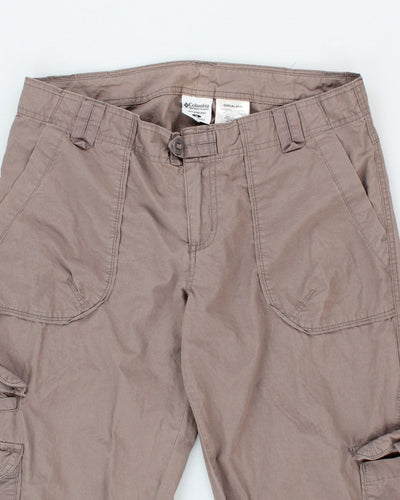 00s Columbia Brown Cargo Trousers - W34 L32