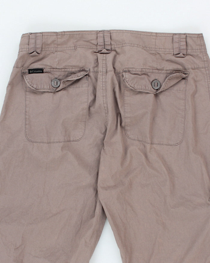 00s Columbia Brown Cargo Trousers - W34 L32 – Rokit