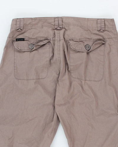 00s Columbia Brown Cargo Trousers - W34 L32