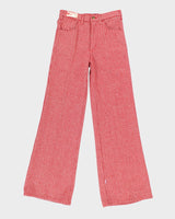 Deadstock Vintage 70s Glove Trousers - W28 L31