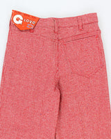 Deadstock Vintage 70s Glove Trousers - W28 L31