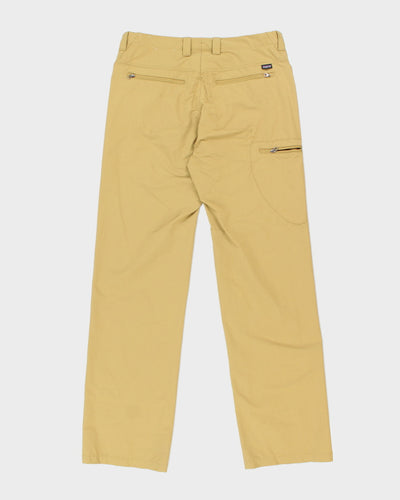 Patagonia Yellow Outdoor Trousers - W32 L32
