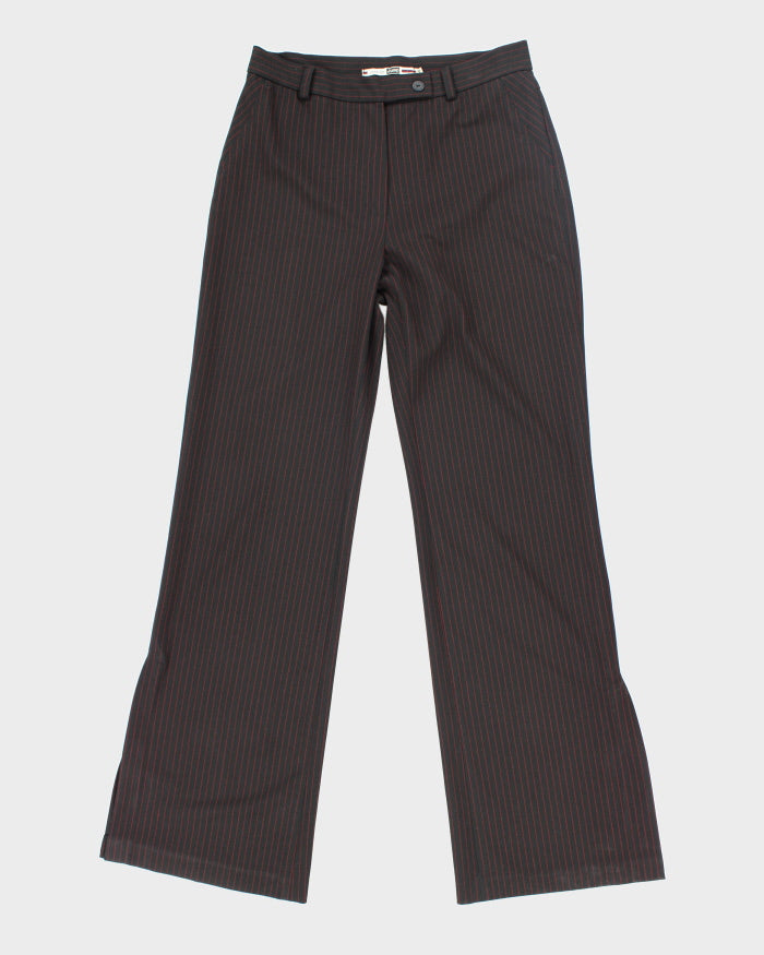 Vintage Just Be Jump Pin Stripe Trousers - W30 L33