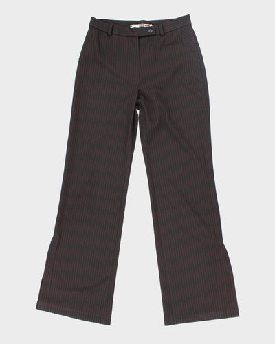Vintage Just Be Jump Pin Stripe Trousers - W30 L33