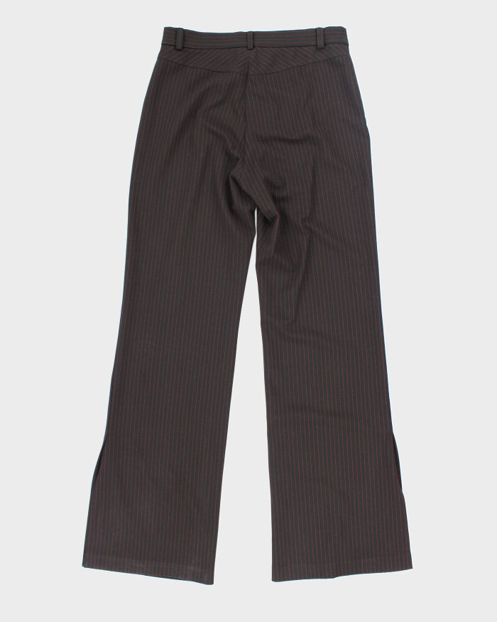 Vintage Just Be Jump Pin Stripe Trousers - W30 L33