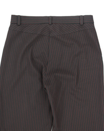Vintage Just Be Jump Pin Stripe Trousers - W30 L33