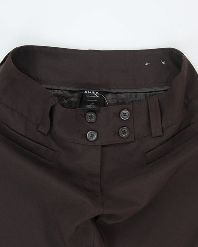 Y2k 00s Suzy Brown Suit Trousers - W32 L32