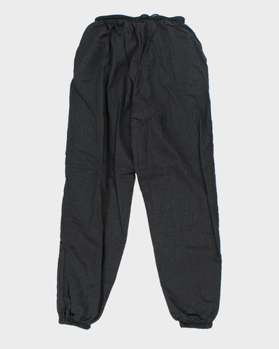 Vintage 90's Nike Blackout Tracksuit Bottoms - M