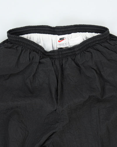 Vintage 90's Nike Blackout Tracksuit Bottoms - M