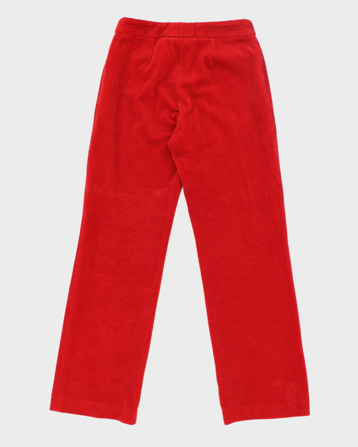 Vintage 90's Yves Saint Laurent Hight Waisted Corduroy Trousers - W24 L29